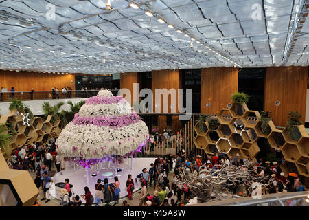 Taichung, Cina. 26 Nov, 2018. Taichung, CINA-vari bellissimi fiori può essere visto nel 2018 Taichung mondo Flower Expo nel sud della Cina di Taiwan. Credito: SIPA Asia/ZUMA filo/Alamy Live News Foto Stock