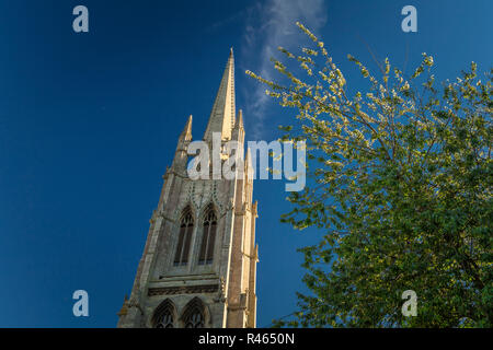Louth, Lincolnshire, Regno Unito, ottobre 2018, St James Church Foto Stock