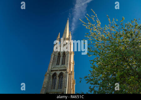 Louth, Lincolnshire, Regno Unito, ottobre 2018, St James Church Foto Stock