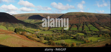 Vale of Ewyas, Capel y Ffin, Montagna Nera, Galles Foto Stock