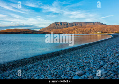 Ardmair Bay, Ullapool, Wester Ross, Scotland, Regno Unito Foto Stock