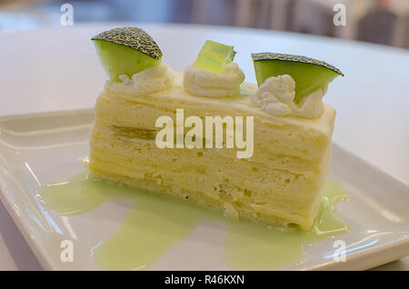 Torta di melone Foto Stock