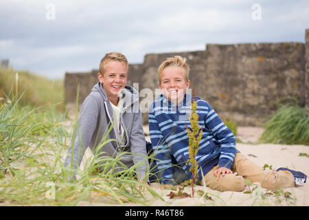 Amore fraterno Foto Stock