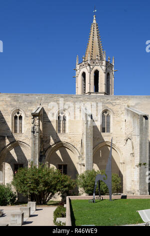 Chiesa di San Marziale o San Marziale tempio, Parco & Giardino, Agricol Perdiguier Square Avignon Provence Francia Foto Stock