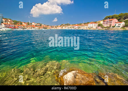 Costa di Sali su Dugi Otok Foto Stock