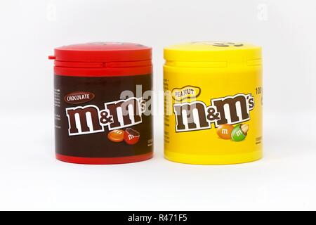 M&M's chocolate candy Foto Stock