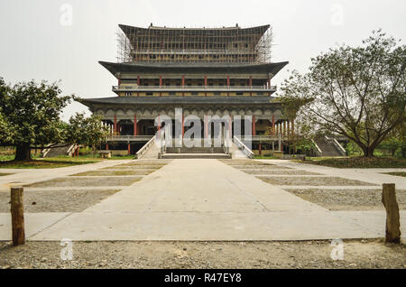 Lumbini, il Buddha il luogo di nascita, Nepal. Foto Stock