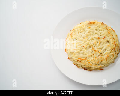 Patate svizzere röstinchen Foto Stock