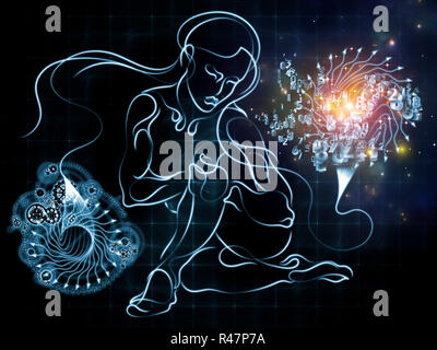 Geometria accidentali Foto Stock