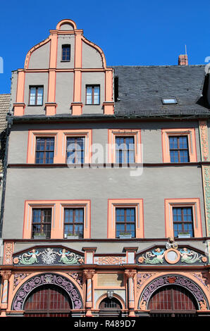 Cranachhaus a Weimar Foto Stock