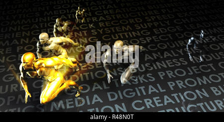 Eventi sportivi Foto Stock