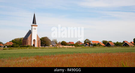 Chiesa di Texel Foto Stock