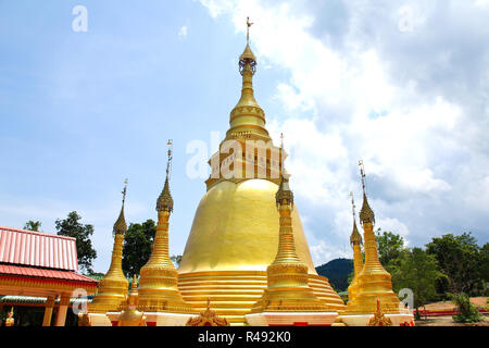 Wat Wareebanpot tempio, Ranong, Thailandia. Foto Stock