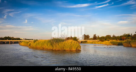 Il grande fiume Orange in NC, Sud Africa Foto Stock