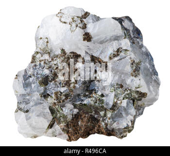 Pezzo di sfalerite (zinco la blenda) pietra minerale Foto Stock