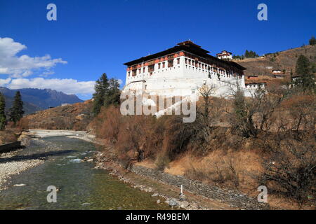 Paro Rinpung Dzong Foto Stock