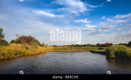 Il grande fiume Orange in NC, Sud Africa Foto Stock