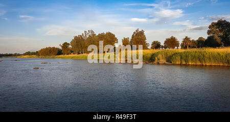 Il grande fiume Orange in NC, Sud Africa Foto Stock