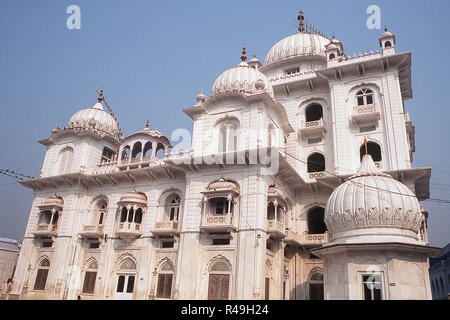 Vista del takht Sri Patna Sahib a Patna, Bihar, in India, Asia Foto Stock