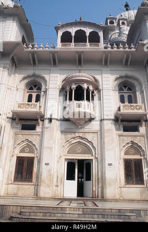 Ingresso del takht Sri Patna Sahib, Patna, Bihar, in India, Asia Foto Stock