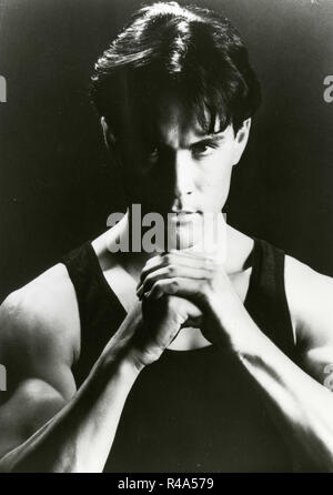 Attore Brandon Lee nel film a fuoco rapido, 1992 Foto Stock
