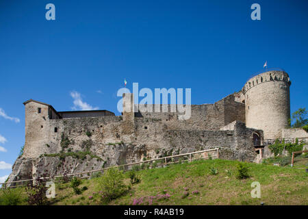 Fortezza medievale, Castrocaro Terme, emilia romagna, Italia, Europa Foto Stock