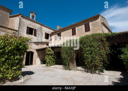 Finca Els Calderers, Sant Joan, Mallorca, Spagna, Europa Foto Stock