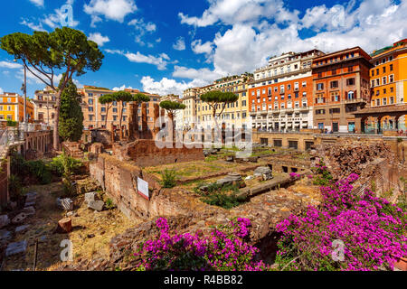 Largo di Torre Argentina, Roma, Italia Foto Stock