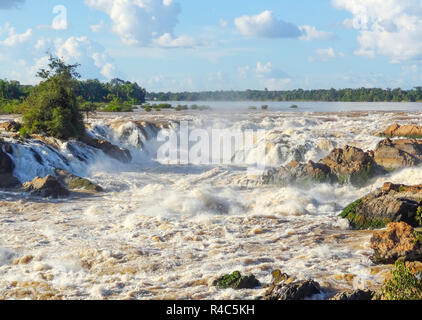 Cascate khone phapheng Foto Stock