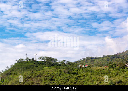 Croce sulla collina di San Gil Foto Stock