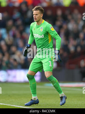 Aston Villa portiere Orjan Nyland Foto Stock