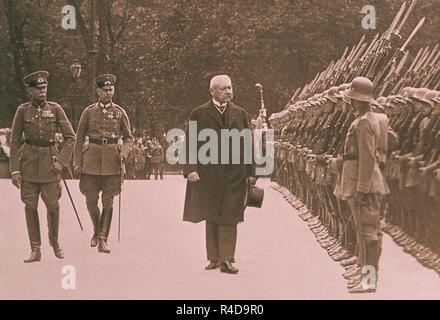 PAUL von Hindenburg (1847-1934) GENERALE ALEMAN Y II PRESIDENTE DE LA REPUBLICA DE Weimar. Posizione: Collezione privata. La Francia. Foto Stock