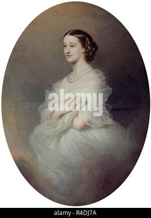 FRANCISCA DE SALES PORTOCARRERO - Condesa de Montijo. Autore: WINTERHALTER Franz Xaver. Posizione: Collezione privata. MADRID. Spagna. Foto Stock