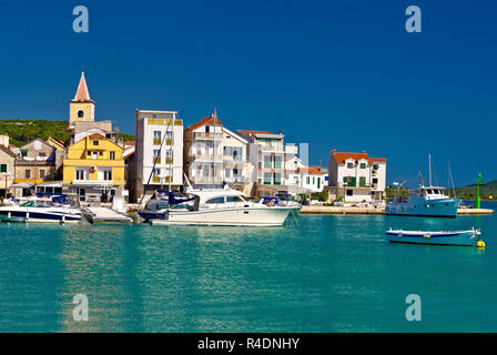 Città di Pirovac vista panoramica Foto Stock