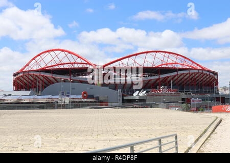 Estádio da Luz, Lisbona, Portogallo. Stadio di casa al Benfica S.L football club. Foto Stock