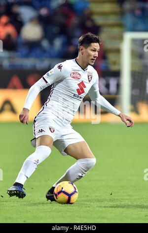 Cagliari, Italia. 26 Nov, 2018. foto:- Novembre 26, 2018 Cagliari (Italia) Sport Soccer Cagliari Calcio vs Torino Italiana Football Championship League A TIM 2018/2019 Sardegna Arena. Nella foto:- Credito: LaPresse/Alamy Live News Foto Stock