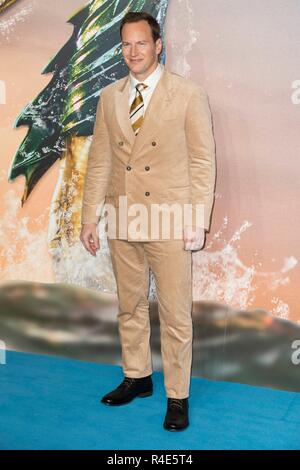 Londra, Regno Unito. 26 Nov 2018. Patrick Wilson assiste AQUAMAN - Premiere mondiale. Londra, Regno Unito. 26/11/2018 | Utilizzo di credito in tutto il mondo: dpa picture alliance/Alamy Live News Foto Stock
