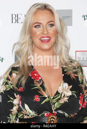 Londra, Regno Unito. 26 Nov 2018. Josie Gibson, la bellezza Awards 2018, Park Plaza Westminster Bridge, Londra, Regno Unito, 26 novembre 2018, Foto di foto di credito: ricca di oro/Alamy Live News Foto Stock