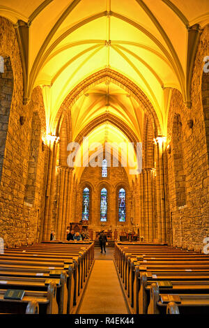 Dornoch Cathedral, all'interno, Dornoch, Scotland, Regno Unito Foto Stock