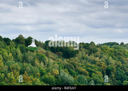 I tre Cross Hill. Vilnius, Contea di Vilnius, Lituania, paesi baltici, Europa. Foto Stock