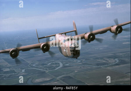 Bombardiere pesante consolidato B-24-LB-30 della seconda Guerra Mondiale Foto Stock