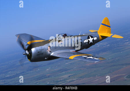 Repubblica P-47 combattente di Thunderbolt Foto Stock