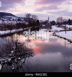 Fiume ruhr Foto Stock