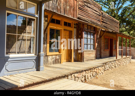 Los Angeles, California. Novembre 29, 2017. Paramount Ranch che era stato distrutto e bruciato dal fuoco Woolsey, Novembre 29, 2017, Los Angeles, CA. Foto Stock