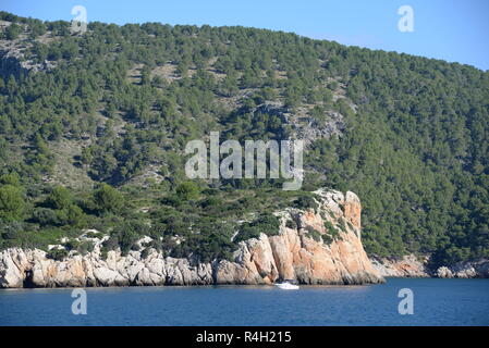 Penisola di victoria,Mallorca Foto Stock