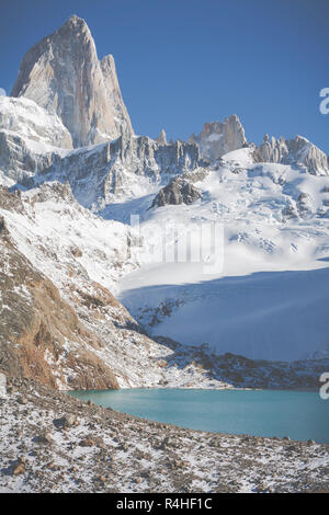 Autunno in Fitz Roy Moutain, Patagonia, El Chalten - Argentina Foto Stock