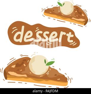 Il design del vettore per i prodotti da forno o forno shop con disegnati a mano illustrazione di dessert. Panificio Vintage schizzo dello sfondo. Modello senza giunture. Illustrazione Vettoriale