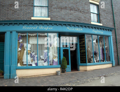 WREKN; IRONBRIDGE; BLISTS HILL città vittoriano; il trasportatore SHJOP Foto Stock