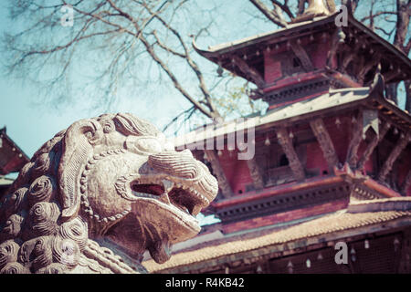 Kathmandu è il quadrato di Durbar, Nepal Foto Stock