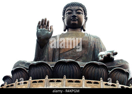 Seduto Tian Tan Buddha Hong Kong Foto Stock